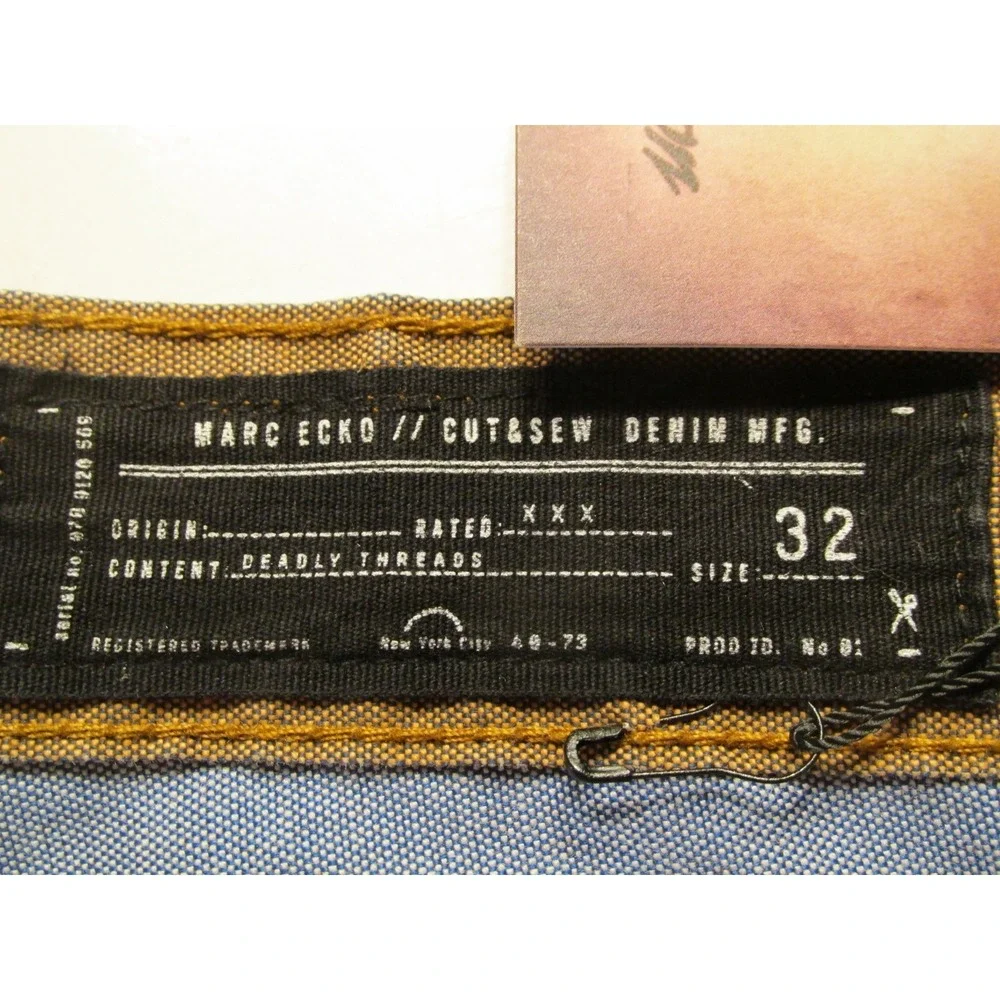 NWT MARC ECKO CUT & SEW Straight Leg 